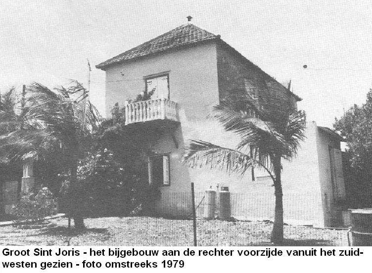 18. Groot Sint Joris bijgebouw rechterzijde vanuit het zuidwesten 1979